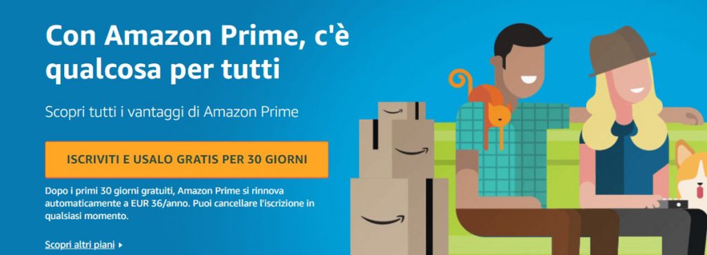 Amazon Prime quanto costa