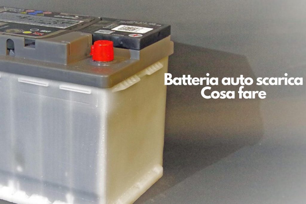 batteria auto scarica