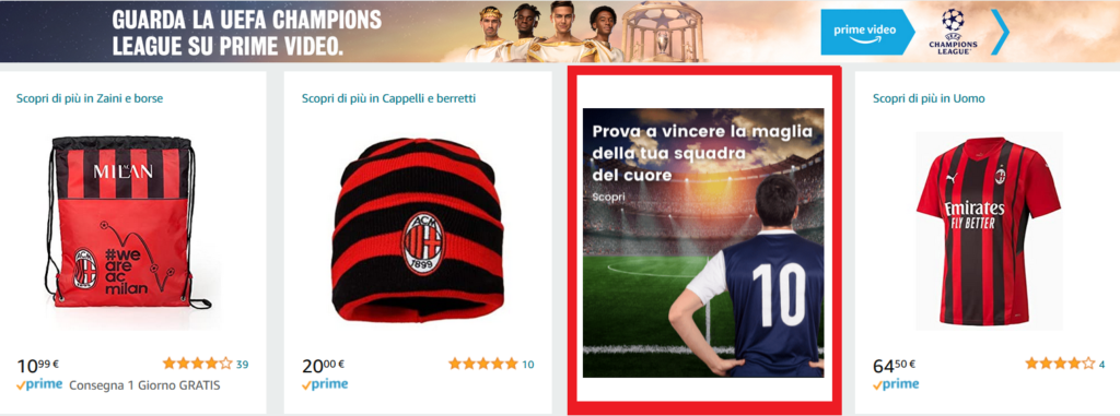 Maglie da calcio : VINCILE grazie ad Amazon! Maglie da calcio : VINCILE grazie ad Amazon!