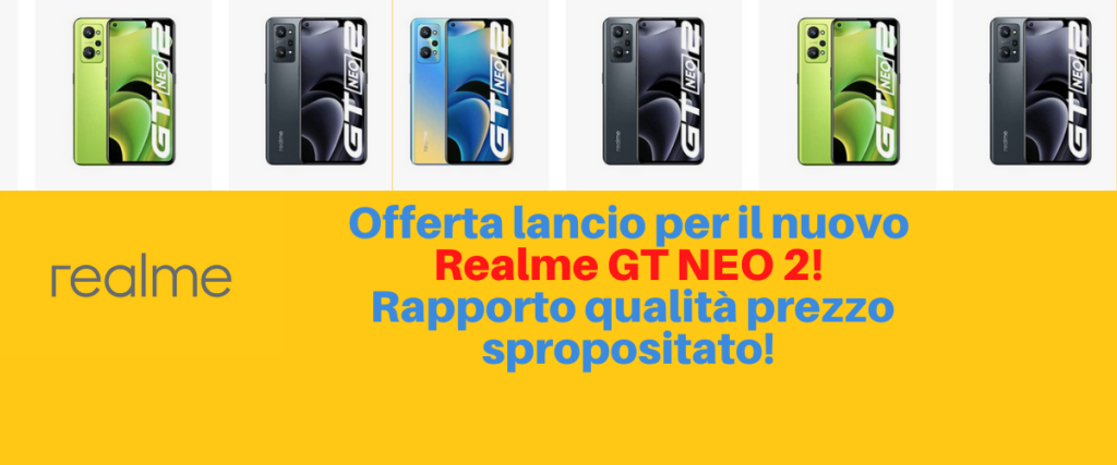 realme gt neo 2 offerte