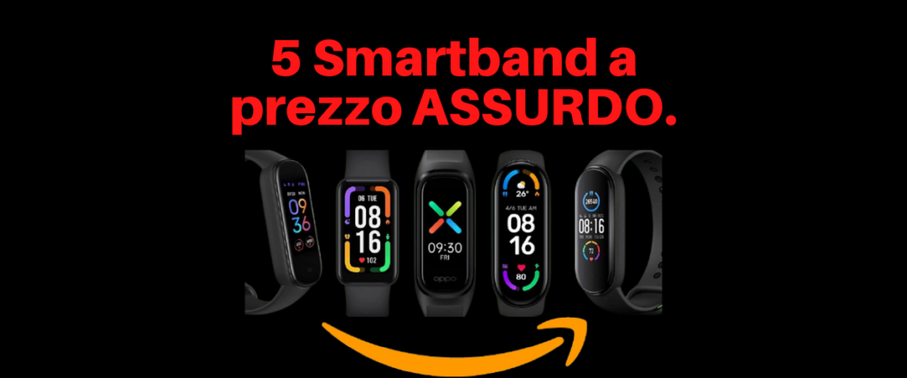 smartband in offerta