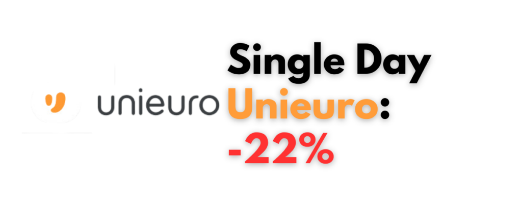 Single Day Unieuro -22%