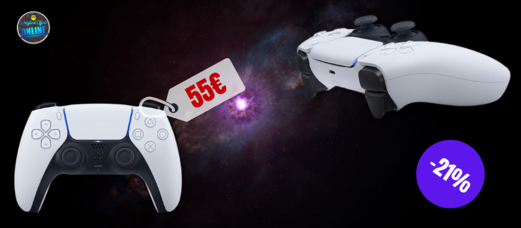 DualSense PS5 in offerta speciale su Amazon! Scontato al 21%