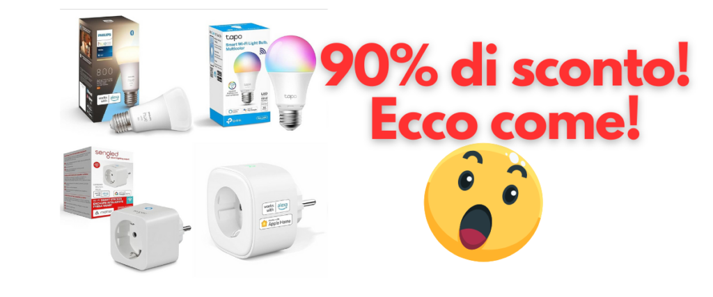 sconto prese domotiche