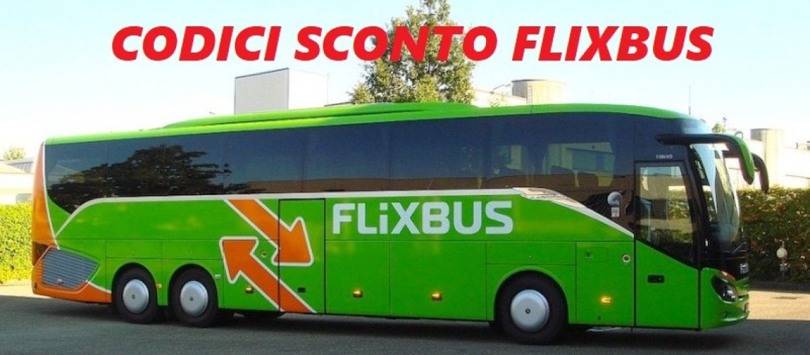 codice sconto flixbus